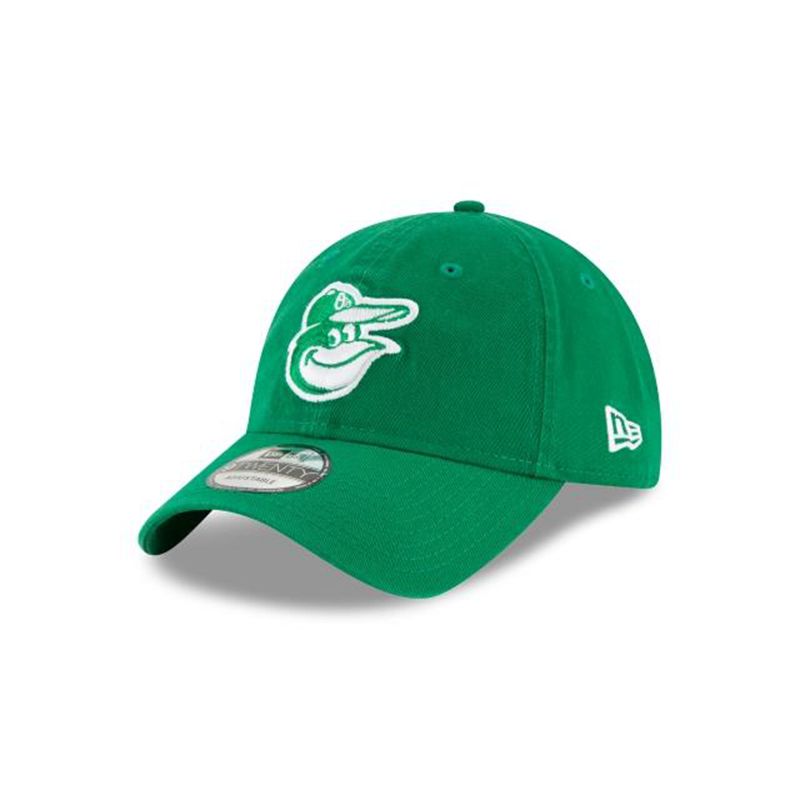 MLB Baltimore Orioles Core Classic 9Twenty Adjustable (KXK1328) - Green New Era Caps